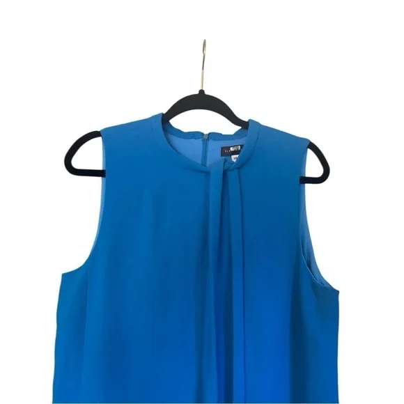 Slate & Willow Blue Mini Dress Size 14 - Picture 3 of 8